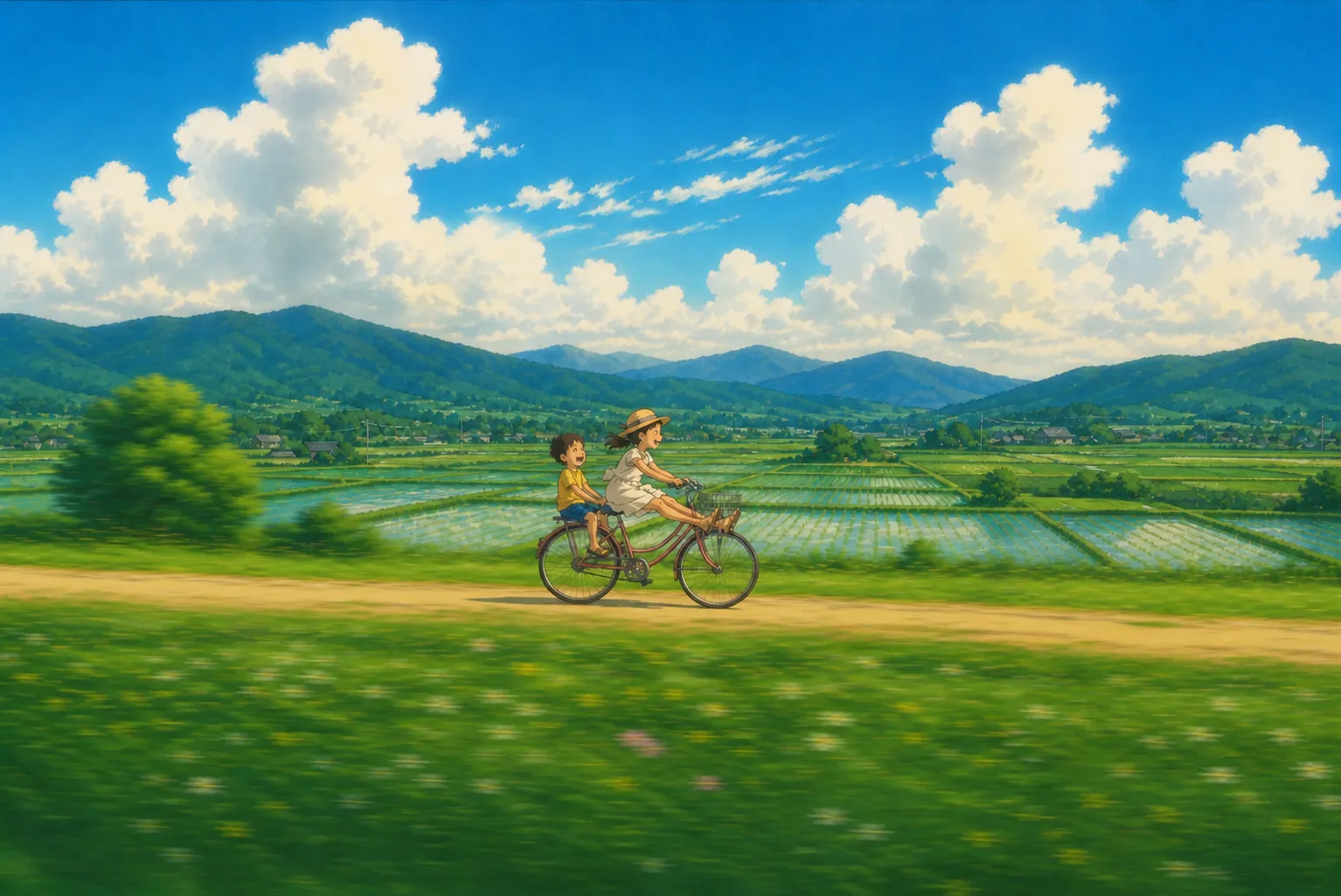 Animated film original score Sur le Chemin by composer Nicolas Delattre